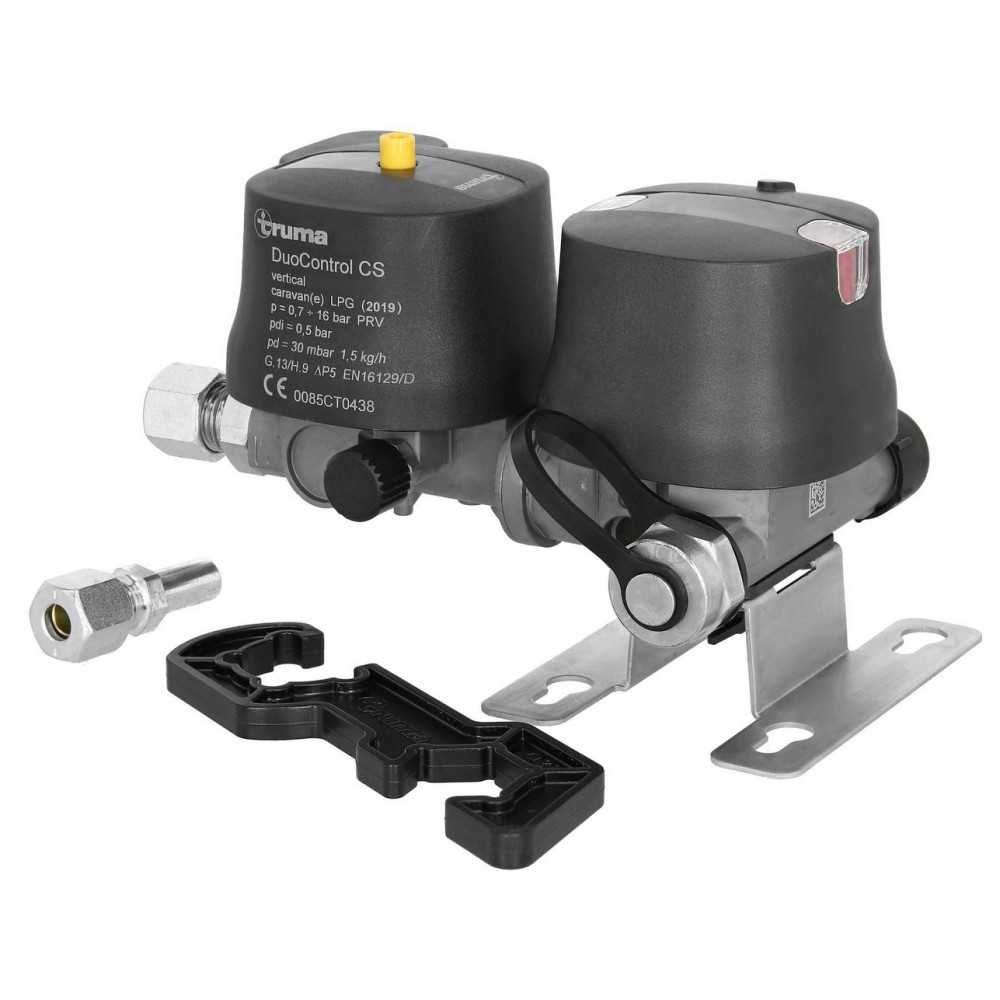 Régulateur De Gaz Truma DuoControl CS Avec Sécurité - Pour 2 Bouteilles - Occasion Fonctionnelle