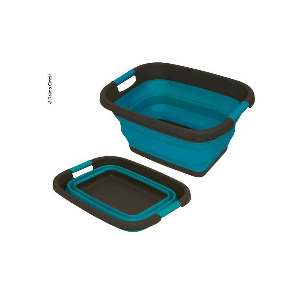 Bestpreise von cara-TECH-24: Silikon Falt-Wanne blau petrol Spül Schüssel B49 x H7/26cm x T37,5 von 