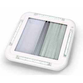 Dôme de toit 70 x 50 cm, LED, avec joint d'étanchéité, sans ventilation permanente, carbest Prix imbattables de cara-TECH-24 : Dôme de toit 70 x 50 cm, LED, avec joint d'étanchéité, sans ventilation permanente, carbest