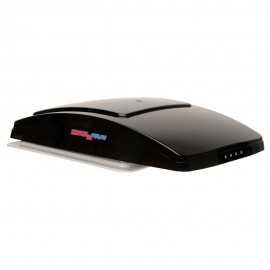 Prix imbattables de cara-TECH-24 : Ventilateur pour caravane MaxxFan Deluxe Couvercle de fumée noir 