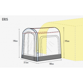 Prix imbattables de cara-TECH-24 : ERIS - Tente d'extension en AAS Air Awning Technology Pluto Vega Ceres Westfield de Westfield Outdoor GmbH