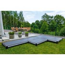Bestpreise von cara-TECH-24: Vorzeltboden HAHN Dauercamping Grundpreis Modul Bodenplatte von Hahn-Zelte