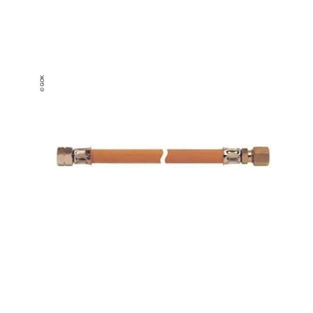 Best prices by cara-TECH-24: Gas hose G1/4 - GOK Gas hose line Pressure reducer to pipe fitting 8 by GOK