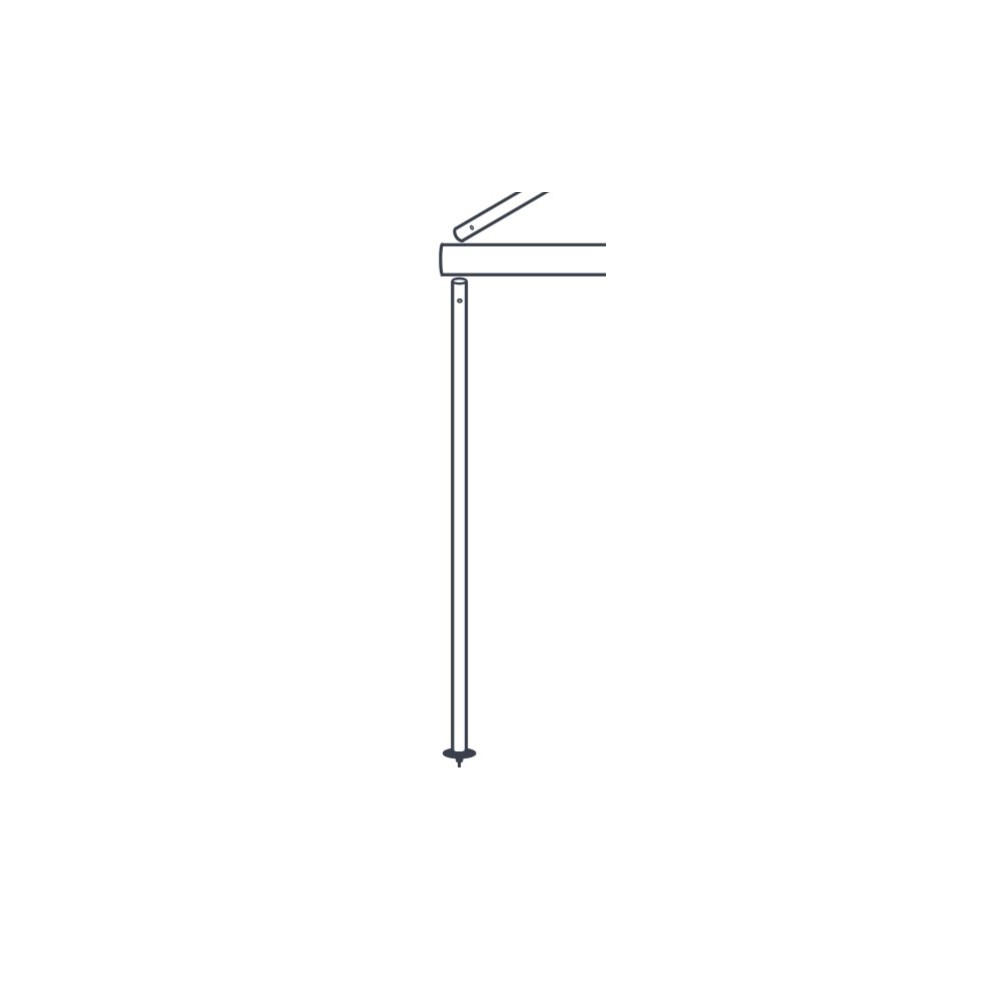 Best prices by cara-TECH-24: WIGO Rolli Awning Tent Set-up Pole Alu 32 mm PowerGrip by WIGO-Zelte