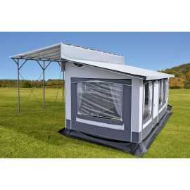 Prix imbattables de cara-TECH-24 : Toit de protection pour caravane Carport Bern 2.0 - Complément de l'auvent permanent Hahn Hahn-Zelte