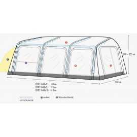 Air Awning - Westfield CERES Caravan 250cm Air Awning - Westfield CERES Caravan 250cm