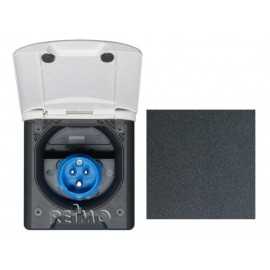 Best prices by cara-TECH-24: CEE socket, with magnetic lock, black by 