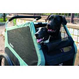 Burley Bark Ranger XL Fahrradanhnger fr Hunde, Gepck - blau/schwarz