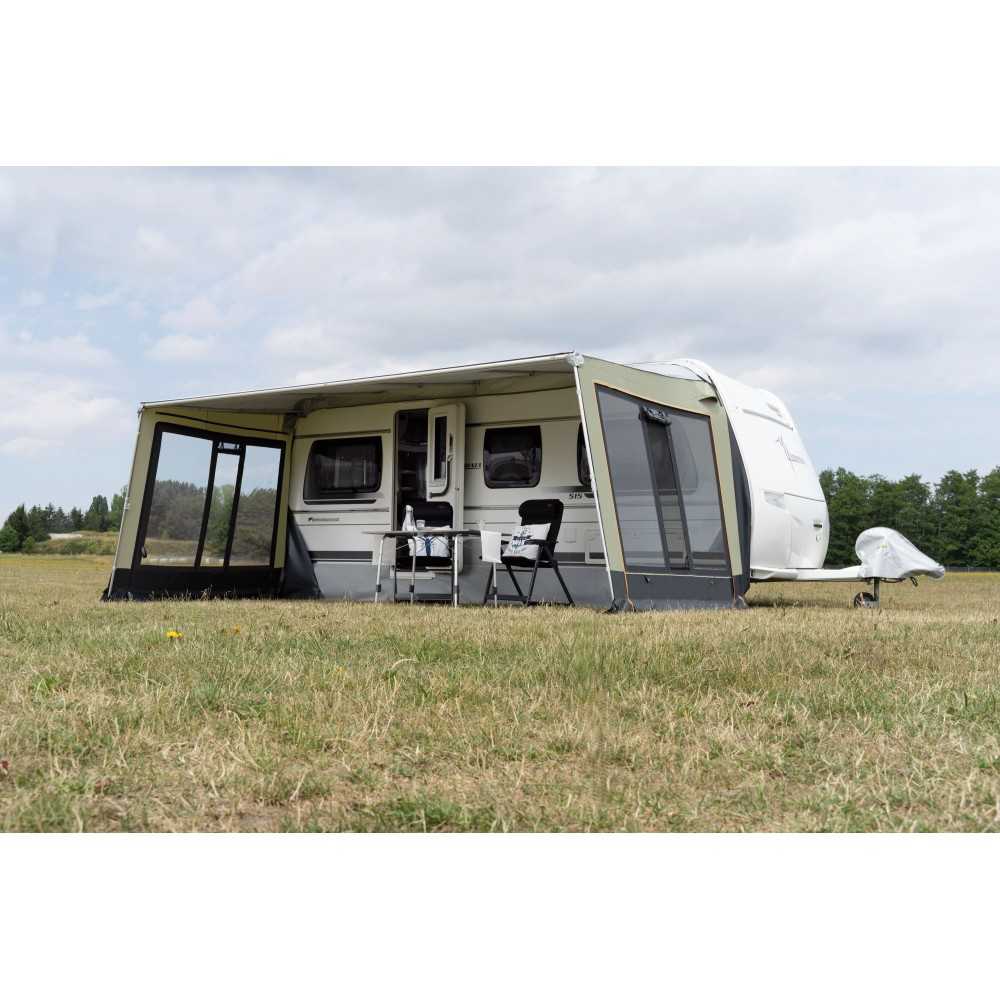 JoliJour Auvent Universel Caravane,Pare-Soleil Avant de Camping Brise
