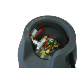Best prices by cara-TECH-24: Connection set 2 tank gas cylinders 0,5m Travelmate tank cylinder 11/14 kg by 