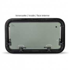 RW Fusion safety glass plus acrylic glazing  Carbest - conversion camper window aluminium frame RW Fusion safety glass plus acrylic glazing  Carbest - conversion camper window aluminium frame