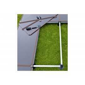 Prix imbattables de cara-TECH-24 : Préparation - Plancher d'auvent HAHN camping permanent module plaque de sol Hahn-Zelte