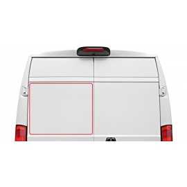 Prix imbattables de cara-TECH-24 : Fenêtre arrière gauche Renault TRAFIC, Nissan NV300 de 2015, 670x623, fenêtre Carbest de 