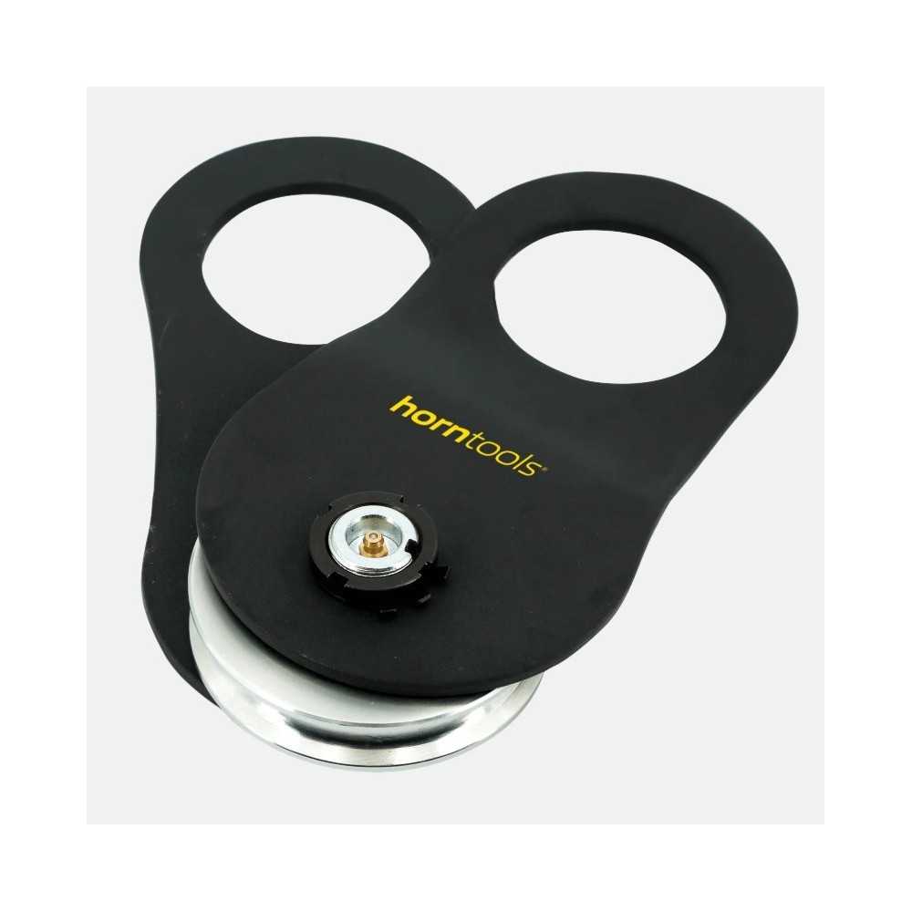 Best prices by cara-TECH-24: Snatch block Gamma - Rope pulley 4.000 kg by Horntools