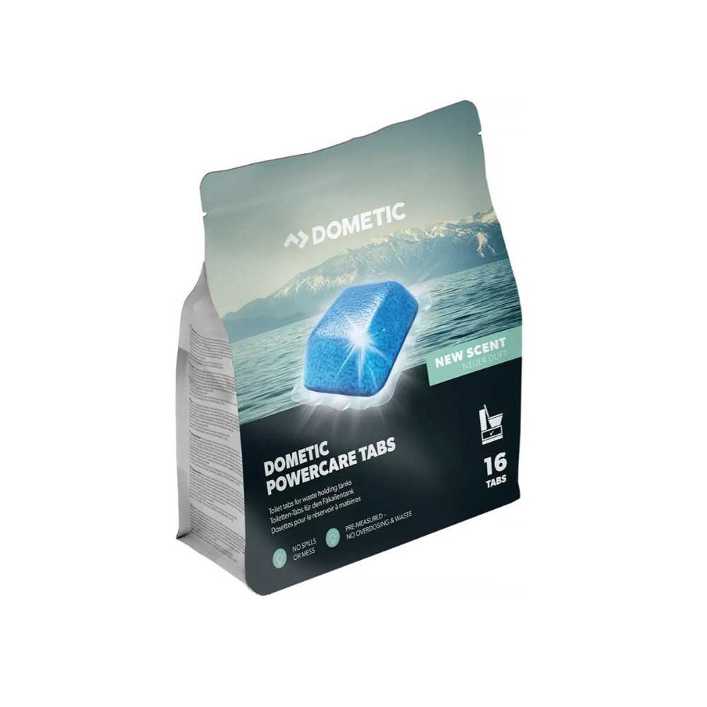 Prix imbattables de cara-TECH-24 : Powercare Tabs DOMETIC : Dosettes pour réservoir à matières fécales, lot de 16 de Dometic