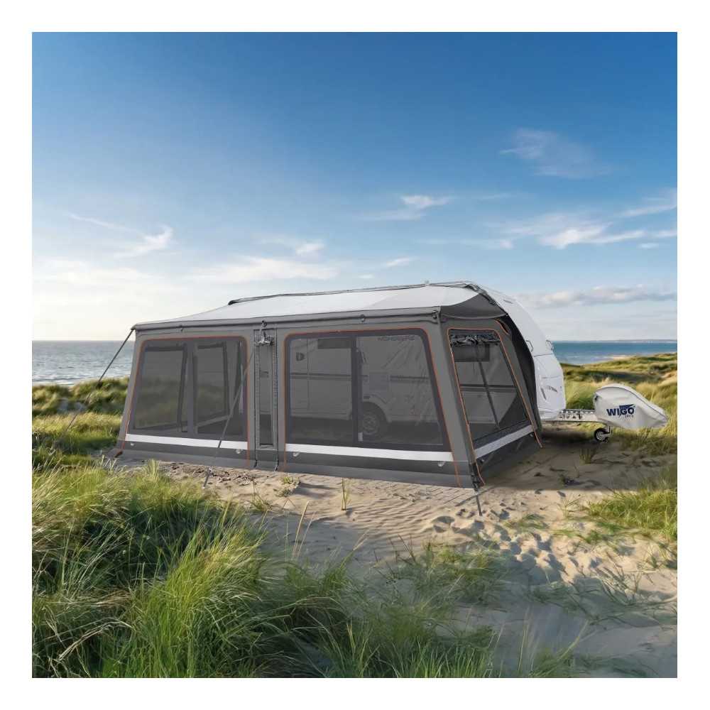 Bestpreise von cara-TECH-24: WIGO Markisenzelt Rolli Plus CROSS Hybrid, 250cm von WIGO-Zelte