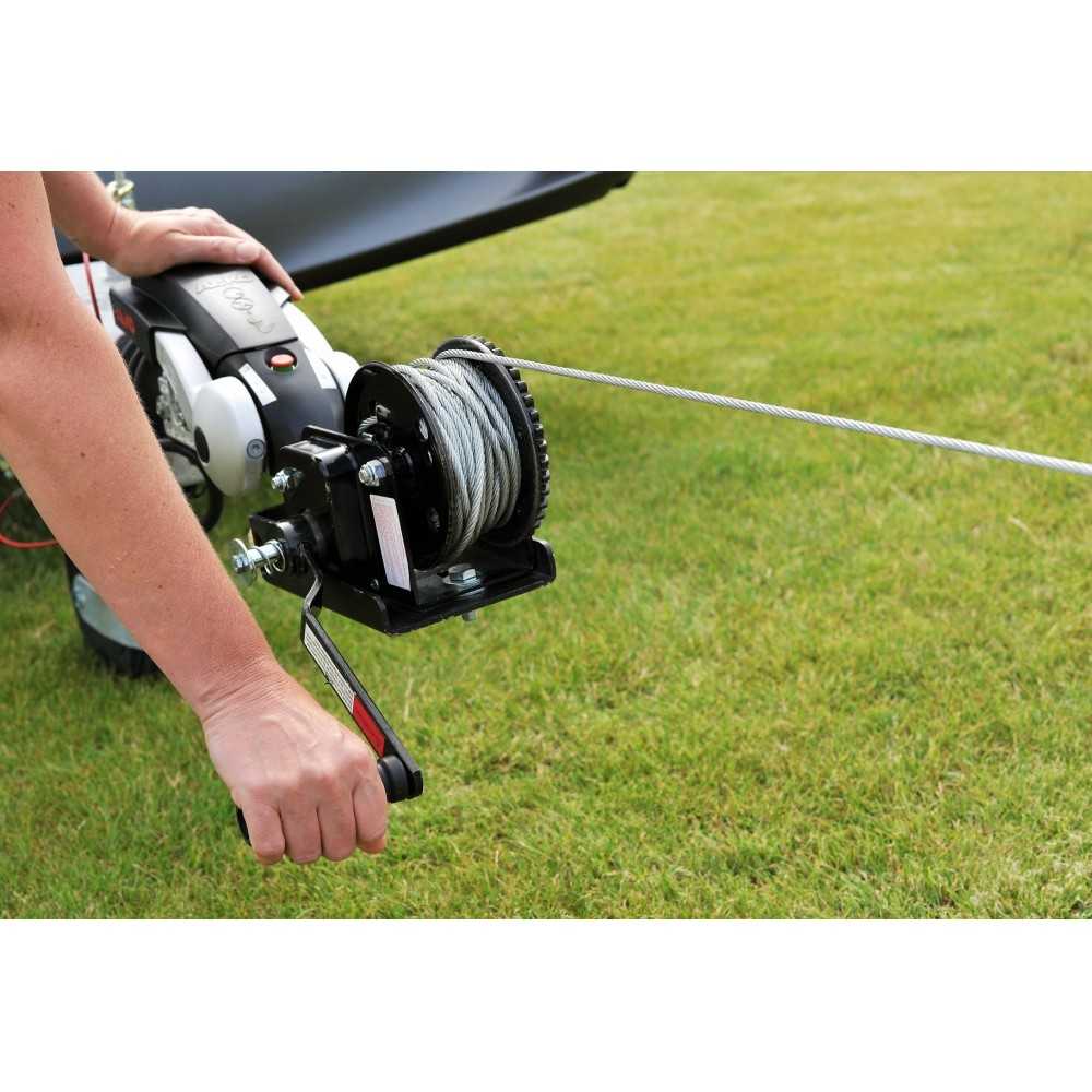Mobile winch caraTREK 700 Caravan, forestry aid, manoeuvring aid Rope